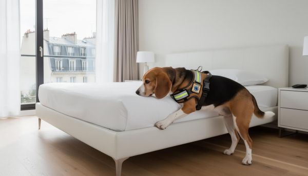 La détection canine de punaise de lit à Paris : la solution fiable en 2026